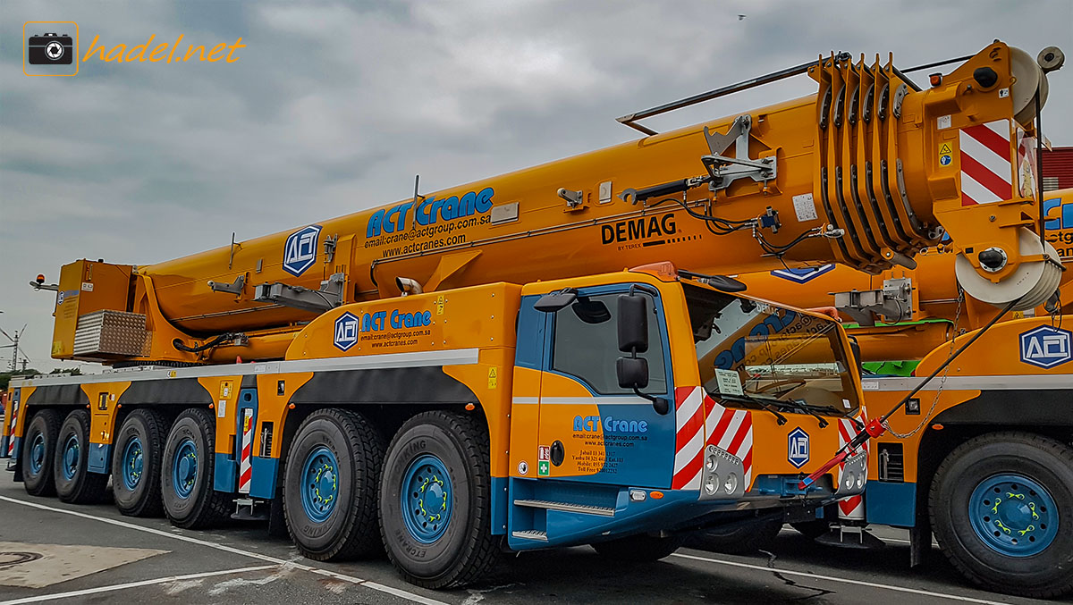 2 new Demag AC 300-6 / SN: 85405 &amp; 85406 for ACT Group in Saudi Arabia