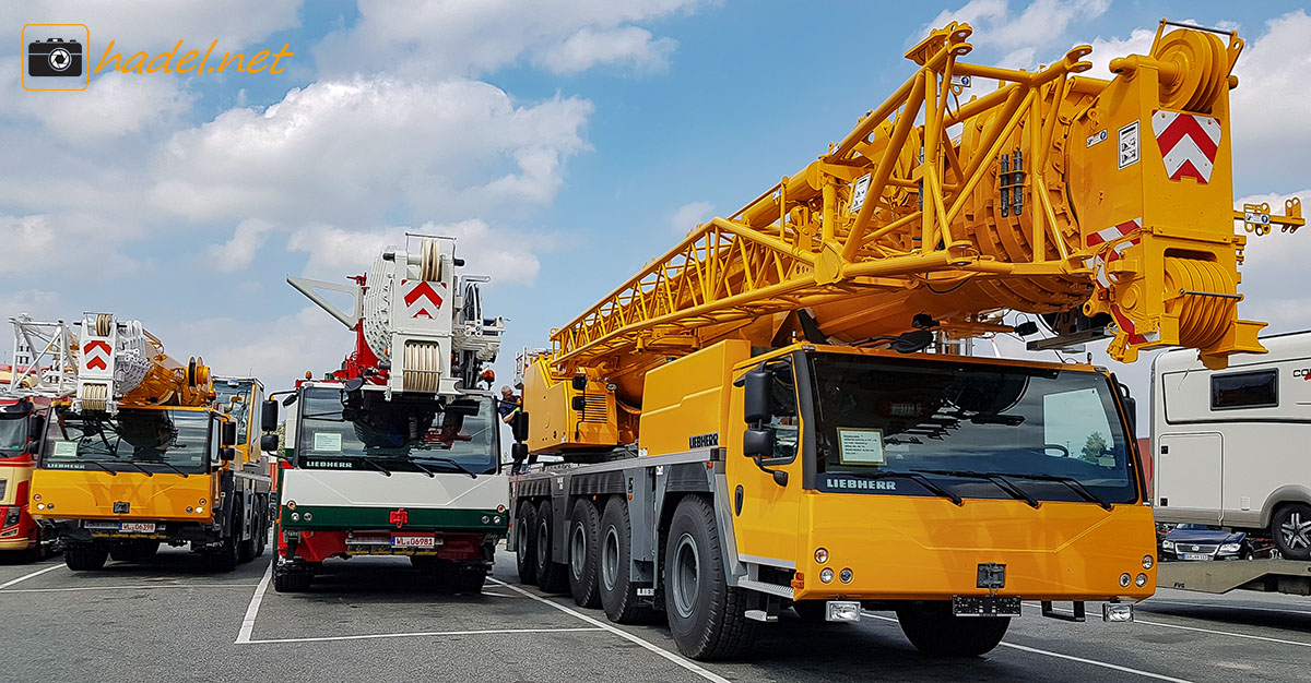 3 new Liebherr cranes arriving at Port Bremerhaven