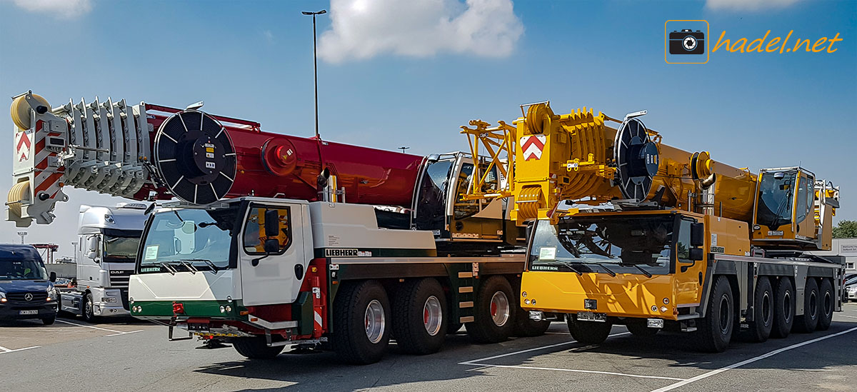 triple Liebherr check-in at Port Bremerhaven