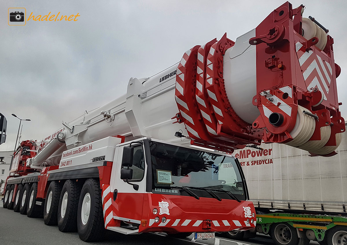 Liebherr LTM 1500-8.1 / SN: 095 424 for Set Win via Hong Kong