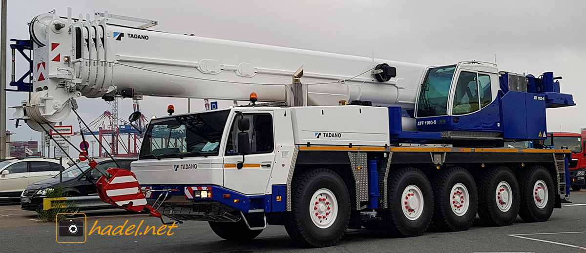 Tadano Faun ATF 110G-5 / SN: 2035556 for PT United Tractors TBK Jakarta (Indonesia)