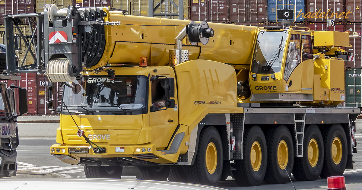 Grove GMK 5130-2 / SN: 51303477 for the Kanoo Group via Jebel Ali Seaport
