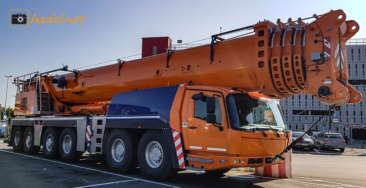 Grove GMK 6400 / SN: 64002084 (YoM: 2015) ex-Weiland-Gruppe on the way to H &amp; E Raleigh (USA)