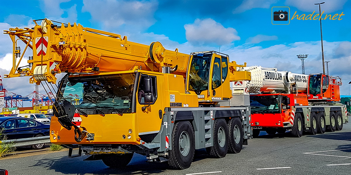 double Liebherr check-in at Port Bremerhaven