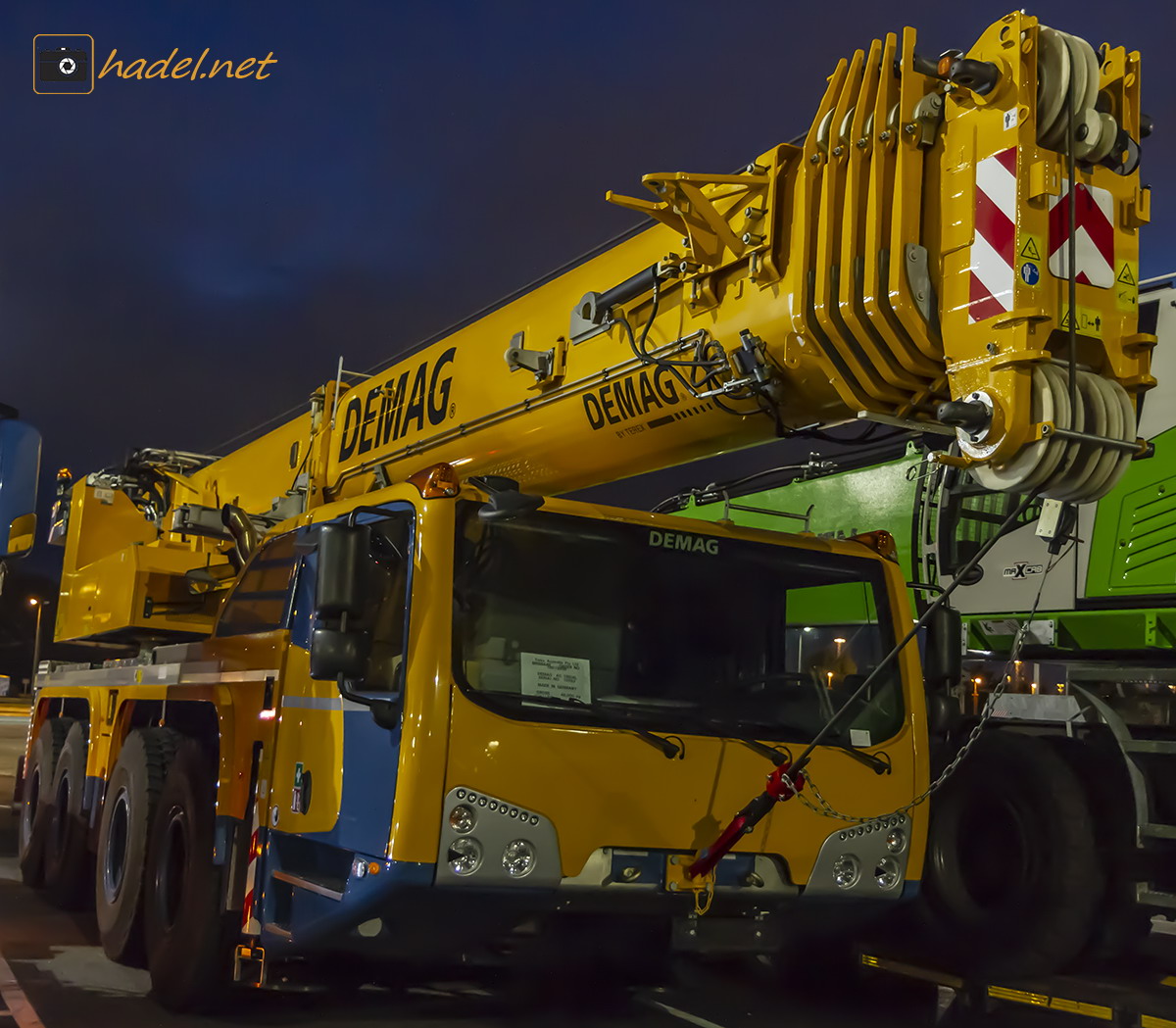Demag AC 100-4L / SN: 10552 on the way to Australia