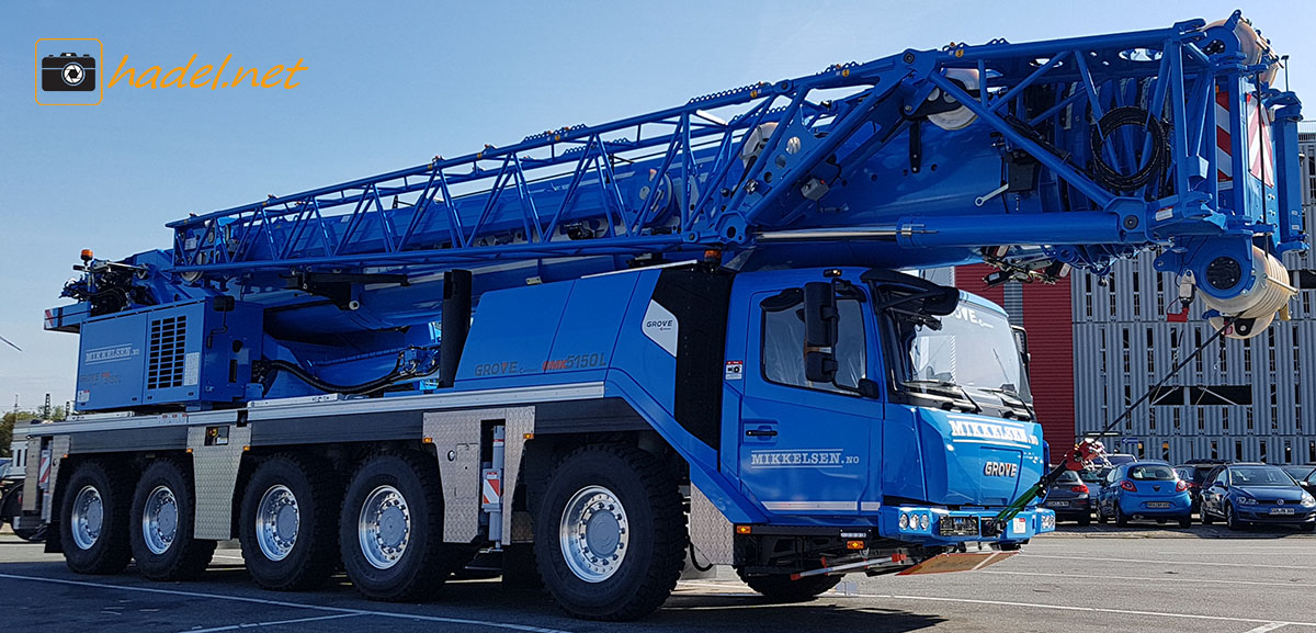 Grove GMK 5150L / SN: 51501137 (model year: 2019) for Mikkelsen (Norway)