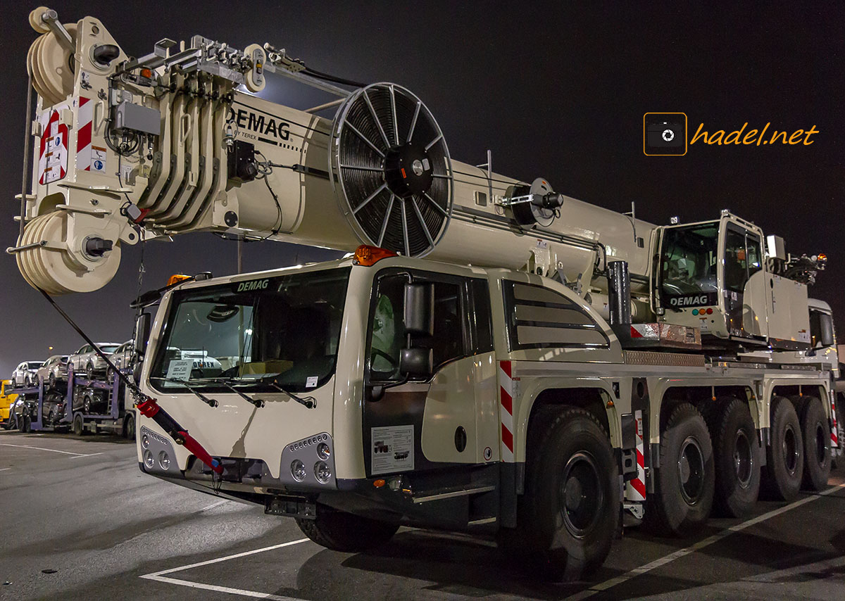 Demag AC 130-5 / SN: 35363 on the way to Jacksonville (USA)