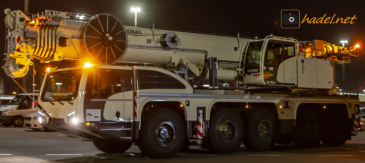 Demag AC 160-5 / SN: 38467 on the trip to Port Everglades