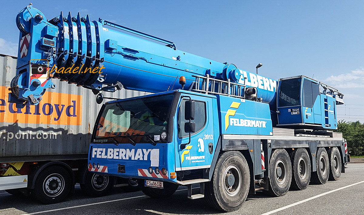 Liebherr LTM 1130-5.1 / SN: 066 363 (YoM: 2012) zurück aus Chile via Manzanillo (Mexico)