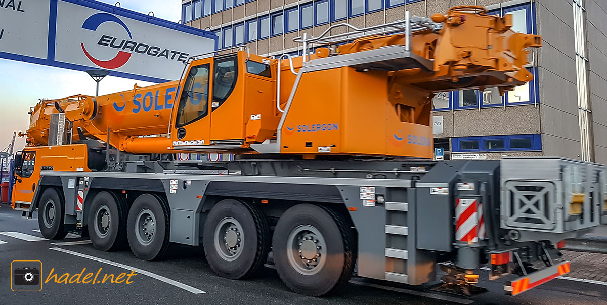Liebherr LTM 1160-5.2 / SN: 068 862 for Solegon (Greece)