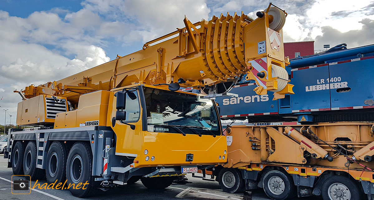 Liebherr LTM 1100-4.2 / SN: 064 558 on the way to the USA