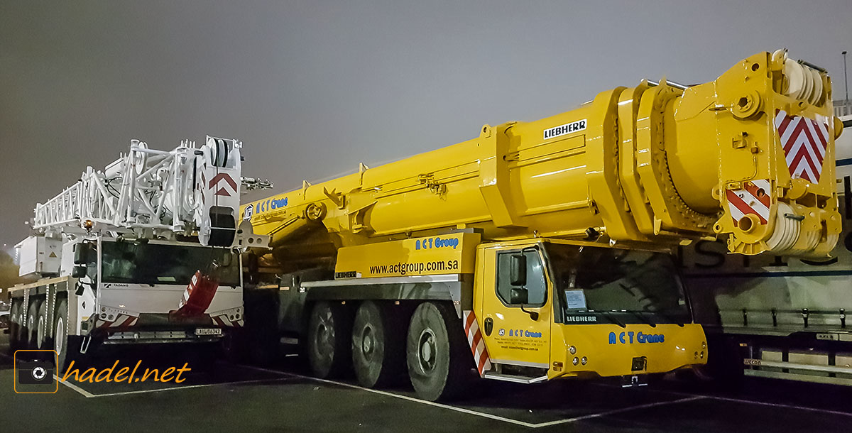 Liebherr LTM 1500-8.1 / SN: 095 455 &amp; Tadano Faun ATF 110G-5 / SN: 2072157