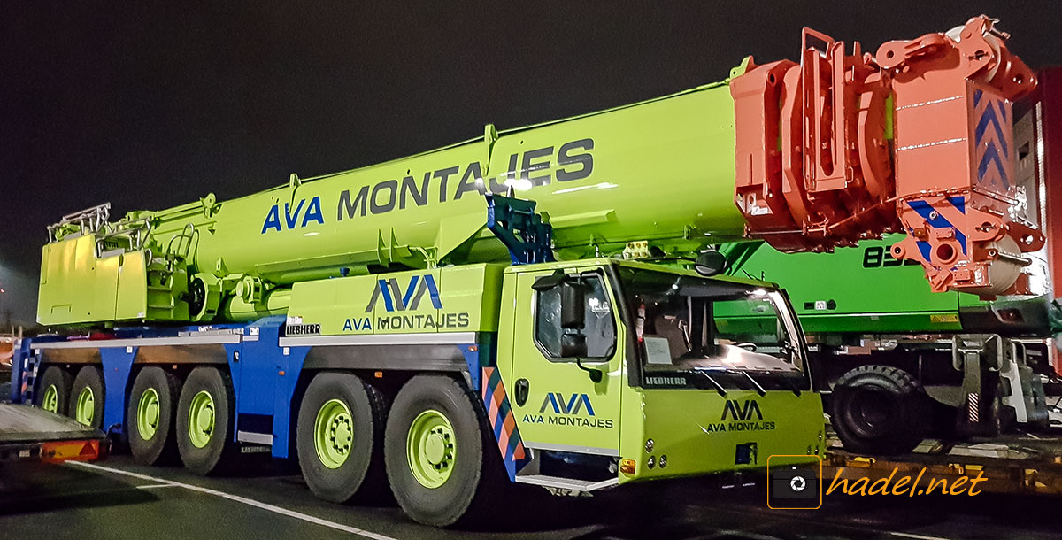 Liebherr LTM 1350-6.1 / SN: 072 455 for Ava Montajes (Chile)