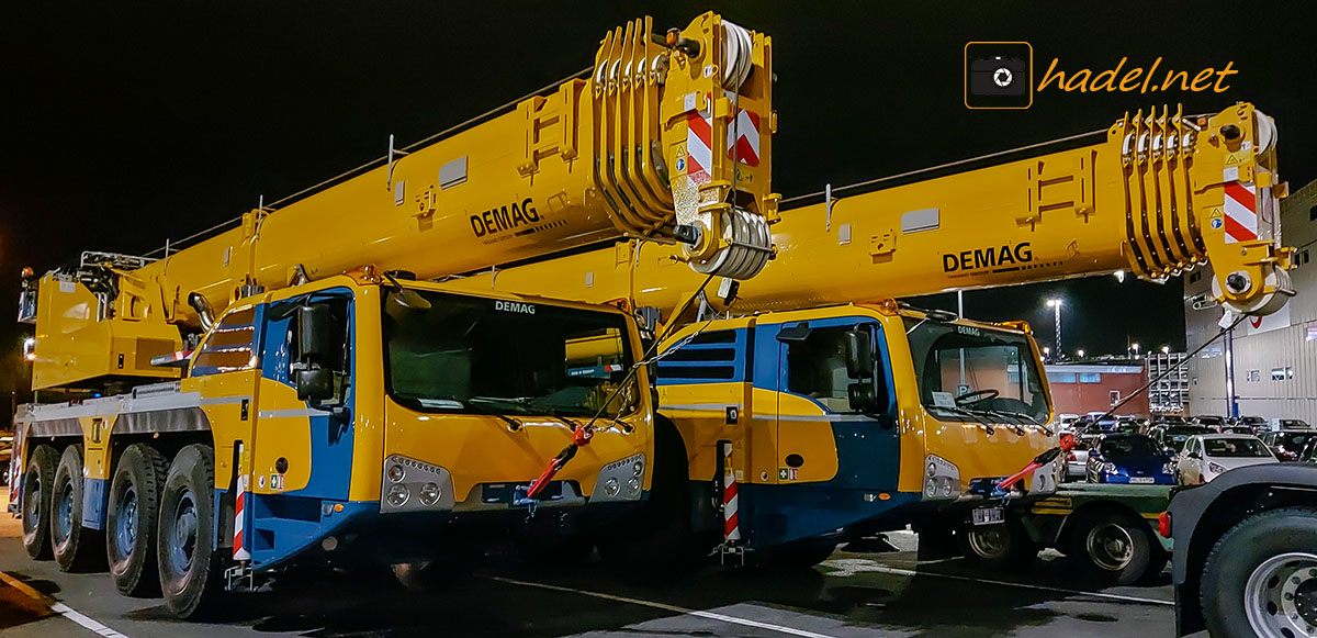 3 x Demag AC 100-4L all for Ejar Saudi Cranes &amp; Equipment Ltd. 