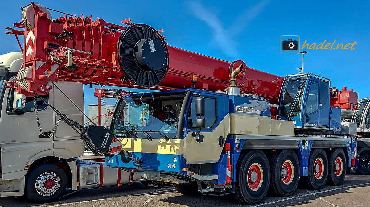 Liebherr LTM 1070-4.2 / SN: 060772 (YoM: 2018) on the way to South Korea