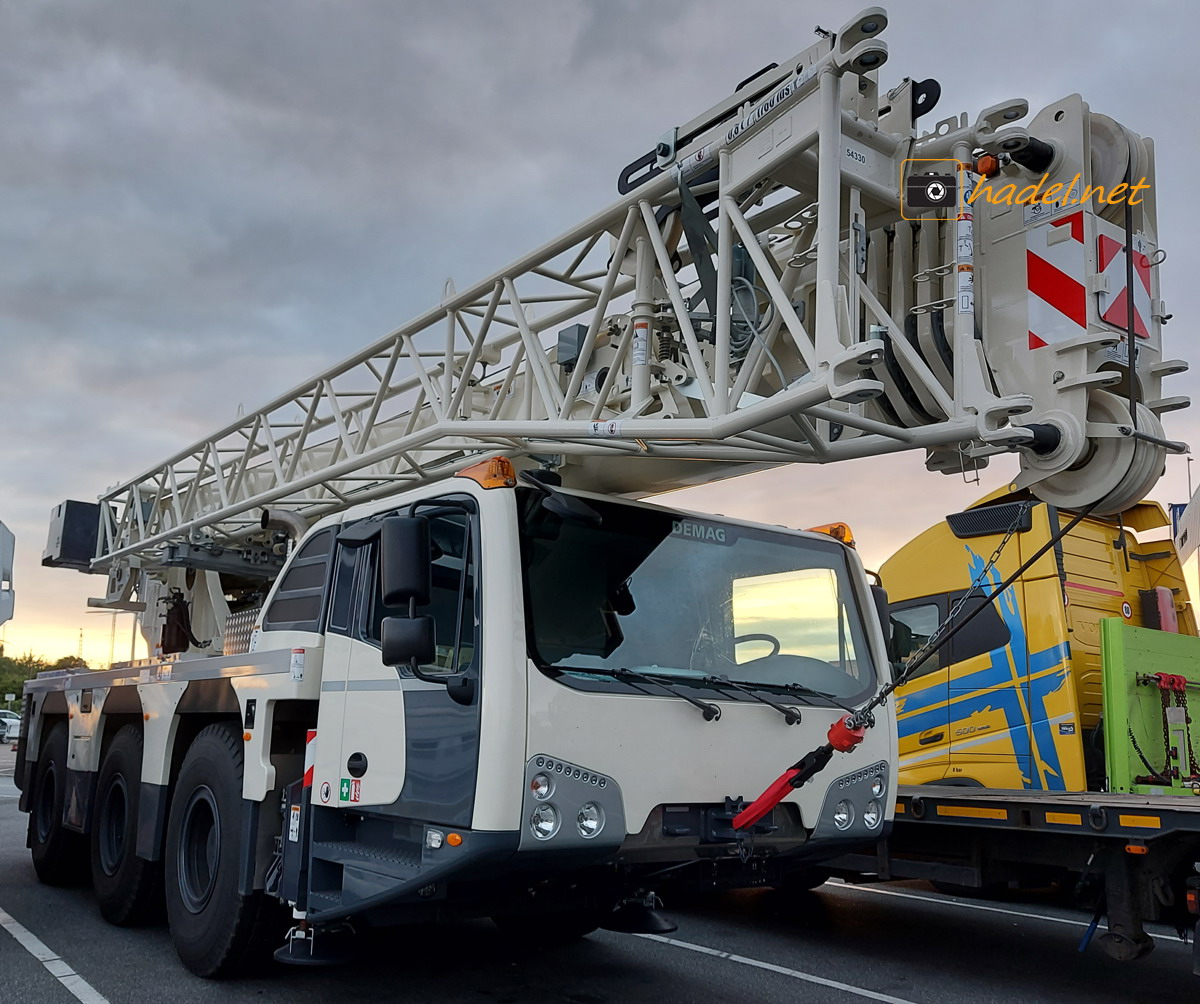 Demag AC 60-3 / SN: 54330 on the way to Tadano America Corporation