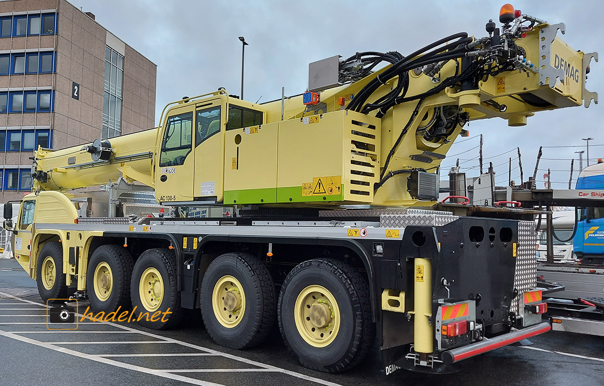 Demag AC 130-5 / SN: 35505 on the way to Tadano Ltd. in Kobe (Japan)