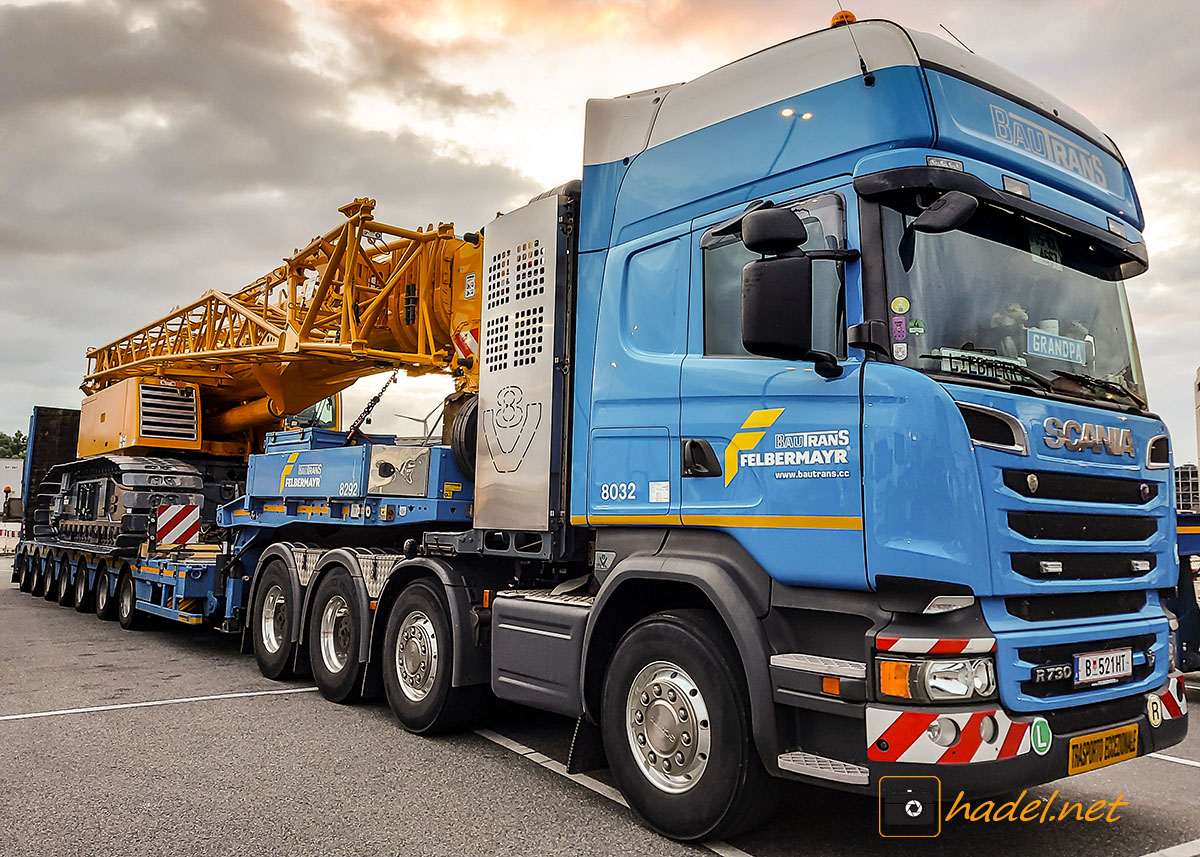 Liebherr LTR 1100 / SN: 097 716 on the way to the USA