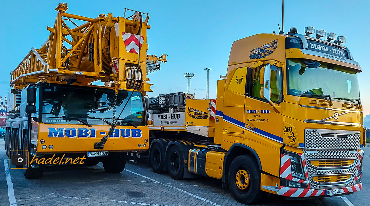 Liebherr LTM 1130-5.1 / SN: 066 779 ex-Mobi-Hub leaving Germany