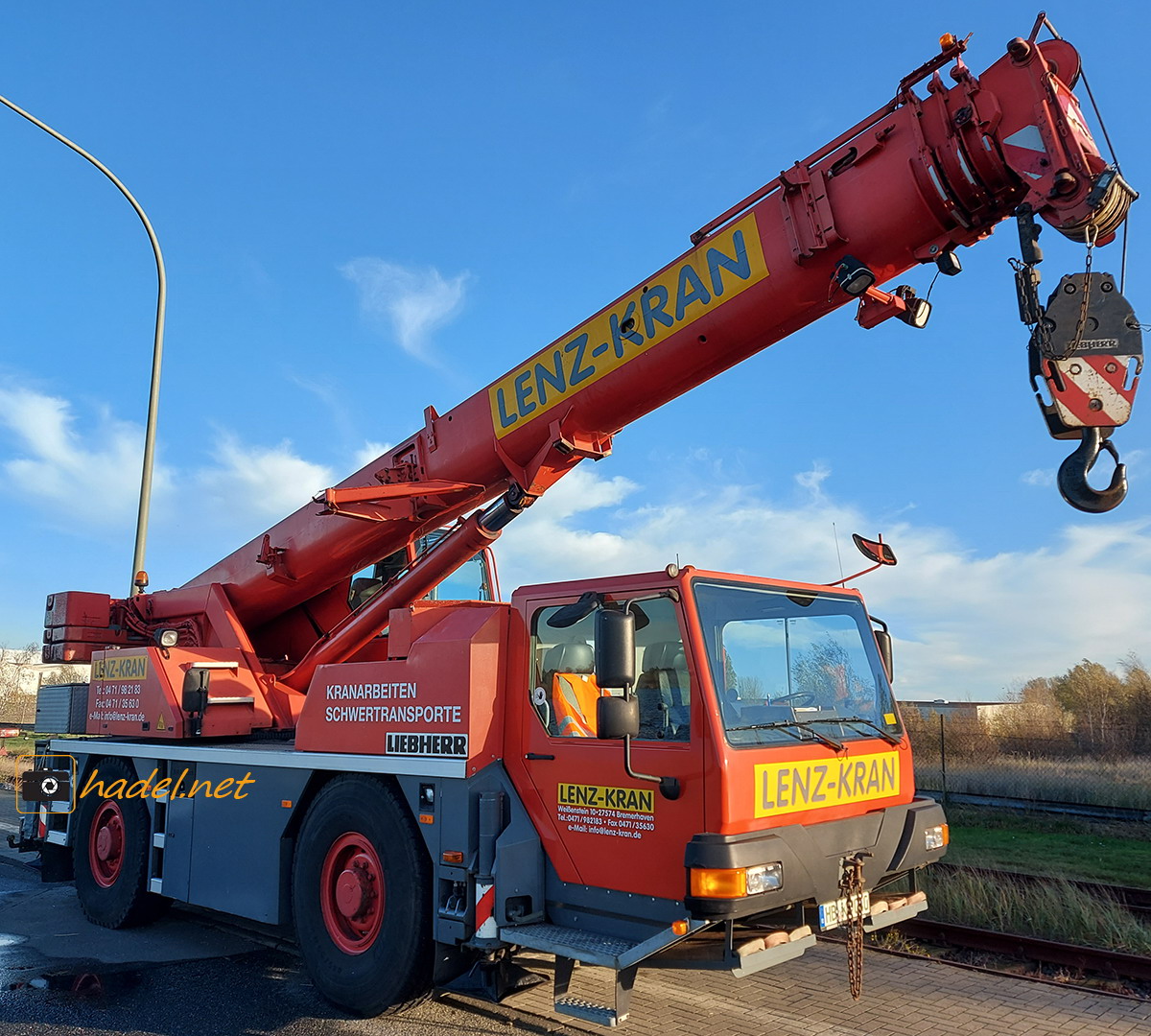 Liebherr LTM 1030-2.1 / SN: 051 382 (YoM: 2008) from Lenz Kran (Bremerhaven / Germany)