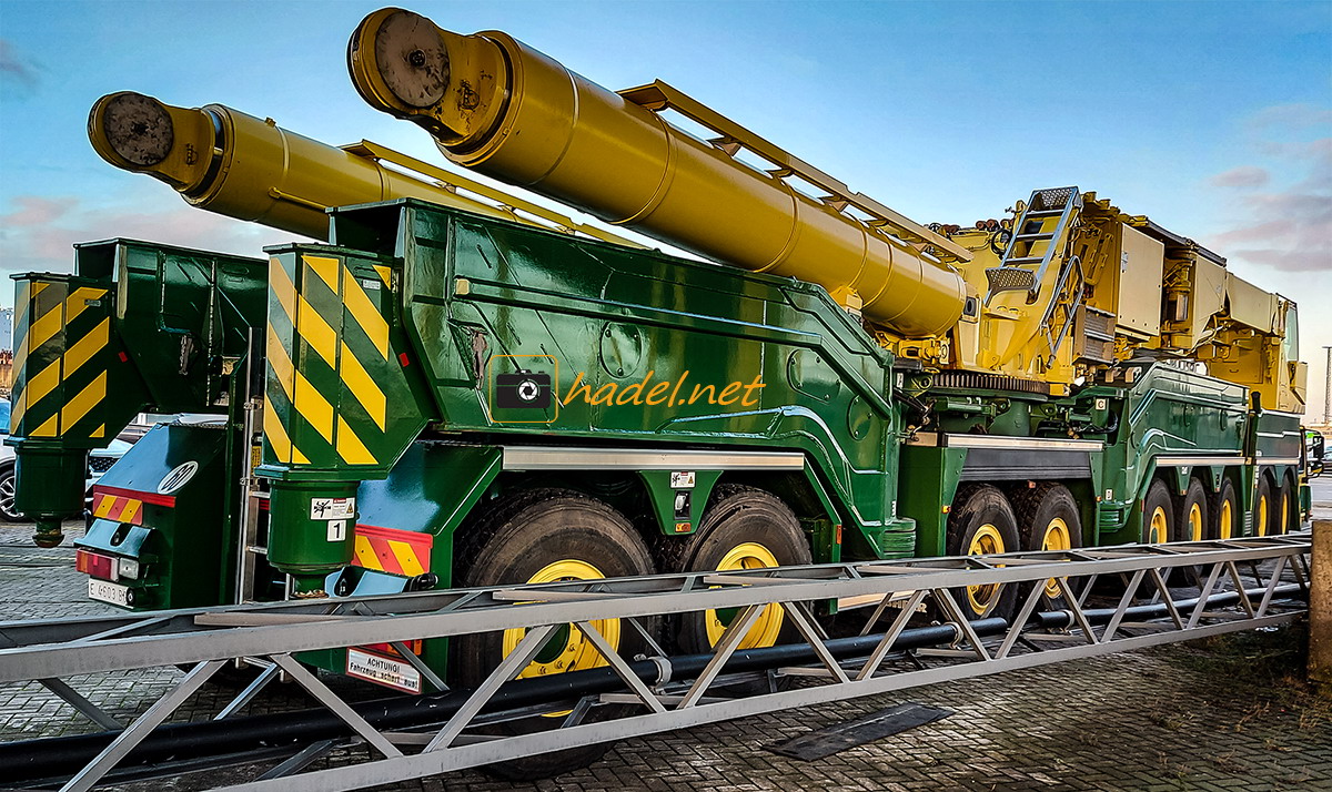 Liebherr LTM 11200-9.1 / SN: 073 507 (YoM: 2018) ex-Aguilar (Spain) on the way to Liebherr Alt Bork