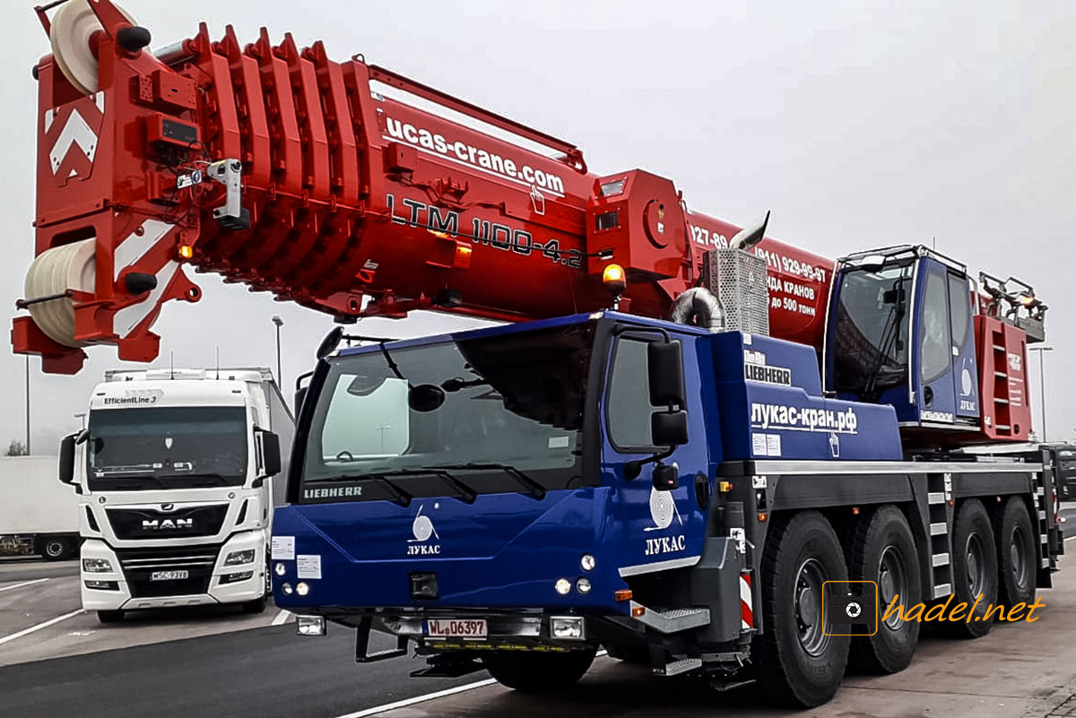 Liebherr LTM 1100-4.2 / SN: 064 650 for Lucas Crane (Russia)