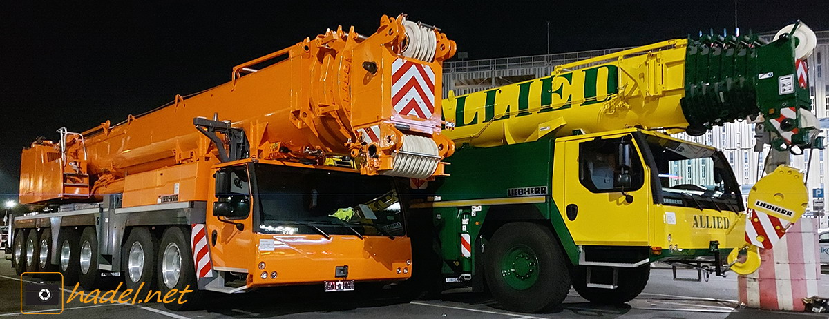 Liebherr LTM 1400-7.1 / SN: 072 422 on the way to USA via Port Hueneme