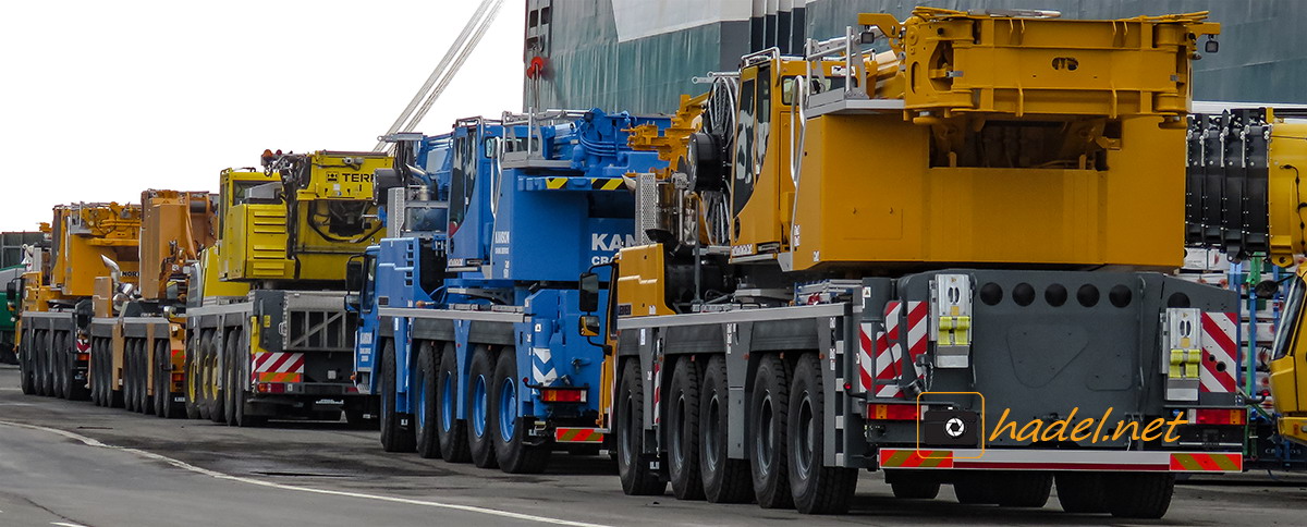 Waiting for the vessels! some cranes in Port Bremerhaven