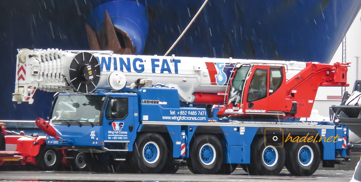 Liebherr LTM 1120-4.1 / SN: 090 659 for Wing Fat via Hong Kong Port