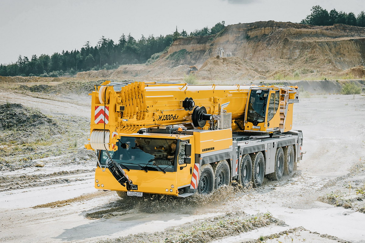 Liebherr unveils the new LTM 1300-6.3