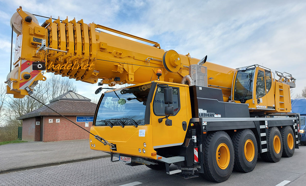 Liebherr LTM 1100-4.2 / SN: 064 488 (YoM:01/2019) mit Zielhafen Savannah (USA)