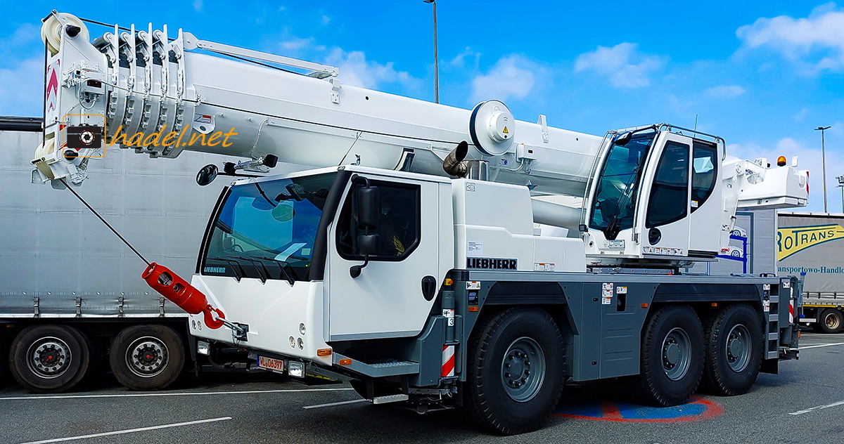 Liebherr LTM 1060-3.1 / SN: 058 979 auf dem Weg nach Australien via Port Kembla