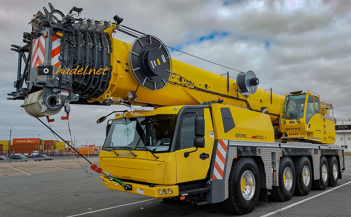 Grove GMK 5150L-1 / SN: 5150 4501 für Sonnell Truck Center in San Juan (Puerto Rico)