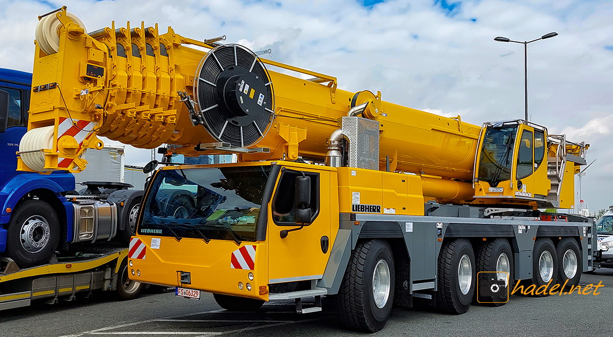 Liebherr LTM 1250-5.1 / SN: 089 014 auf dem Weg nach USA via Galveston