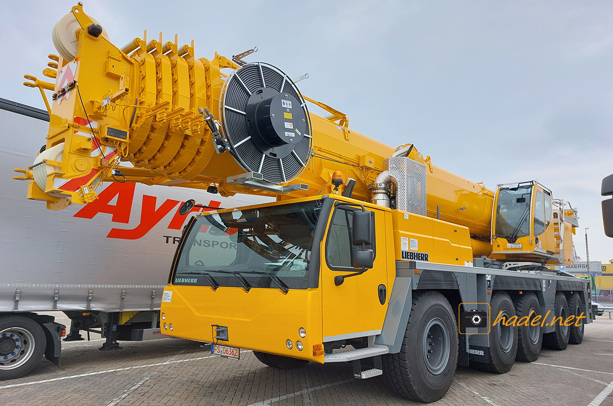 Liebherr LTM 1160-5.2 / SN: 069 100 (YoM: 05/2022) mit Zielhafen Galveston (USA)