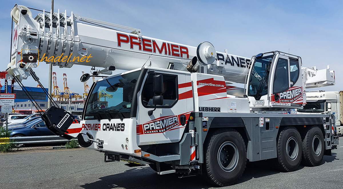 Liebherr LTM 1060-3.1 / SN: 082 009 für Premier Cranes and Riggers via Melbourne