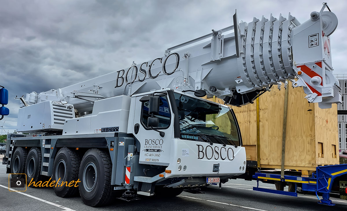 gebrauchter Liebherr LTM 1100-4.2 / SN: 064 334 (YoM: 2017) für Bosco via New York 