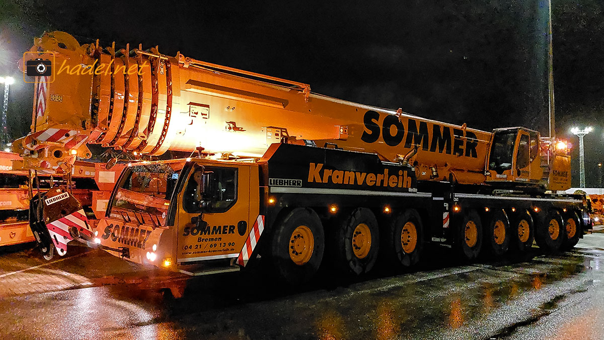 Liebherr LTM 1450-8.1 / SN: 072 607 von Sommer aus Bremen