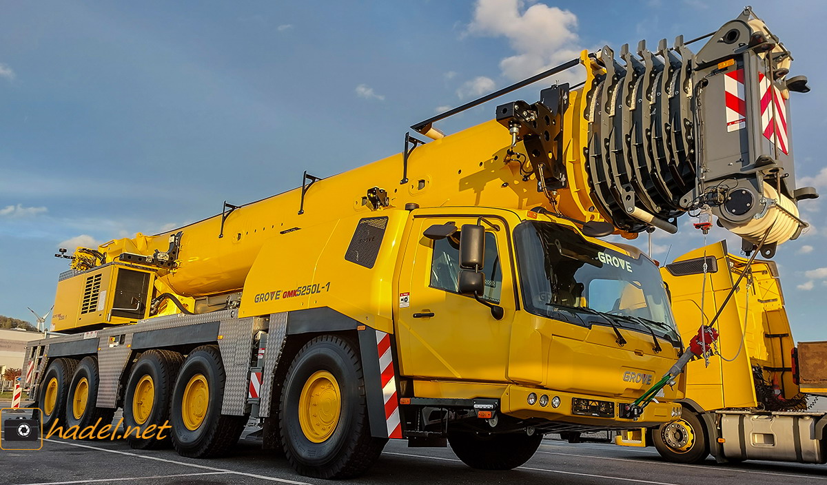 Grove GMK 5250L-1 / SN: 5250 7034 für Arrendadora de Equipo Petrolero (Chile)