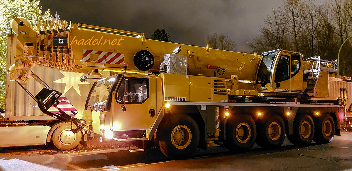 Liebherr LTM 1150-5.3 / SN: 079 524 auf dem Weg nach Australien via Fremantle