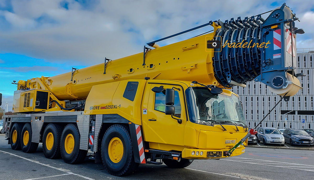 Grove GMK 5250XL-1 / SN: 5250 4527 für Crane Load Tech in Homestead (USA)
