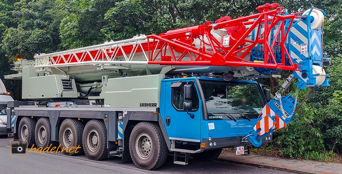 Liebherr LTM 1150-5.3 / SN: 079 606 auf dem Weg nach Japan via Yokohama