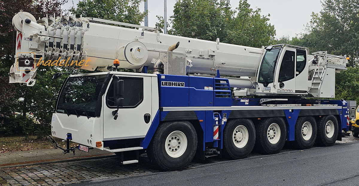 Liebherr LTM 1110-5.1 / SN: 043 278 (YoM: 2020) auf dem Weg nach Korea via Pyeongtaek